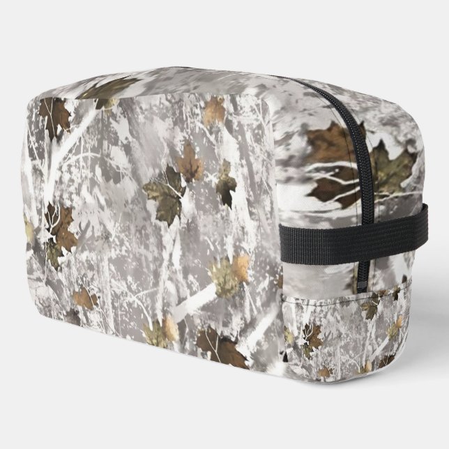 Winter Hunting Camouflage Look Dopp Kit (Left Corner)