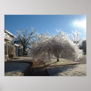 Winter Ice Poster