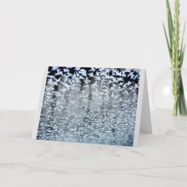 Winter Icicles Card (Front)