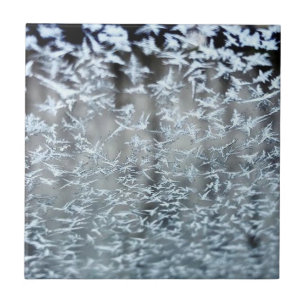 Winter Icicles Ceramic Tile