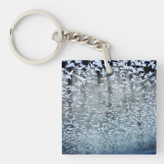 Winter Icicles Key Ring (Front)
