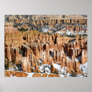 Winter in Bryce Canyon, Sunset Point, print
