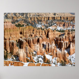 Winter in Bryce Canyon, Sunset Point, print