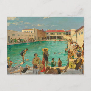 Winter In Florida Sir John Lavery Postcard