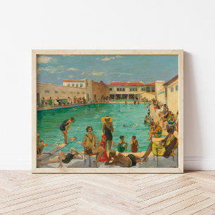 Winter In Florida Sir John Lavery Poster