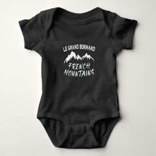 Winter In French Le Grand Bornand Baby Bodysuit