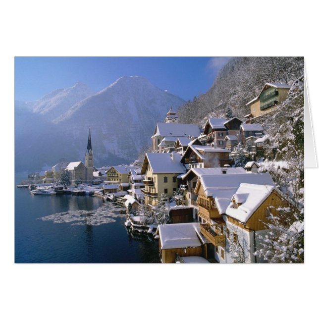 WINTER IN HALLSTATT, AUSTRIA (Front Horizontal)