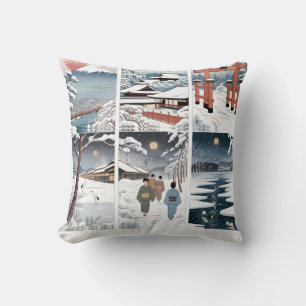 Winter in Japan Shirt Cushion