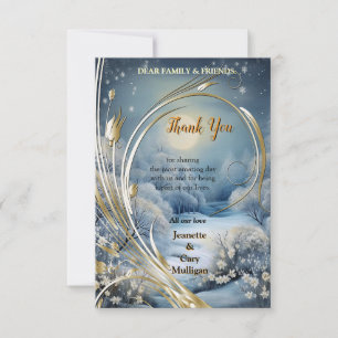 WINTER  in Magical Wonderland RSVP Card