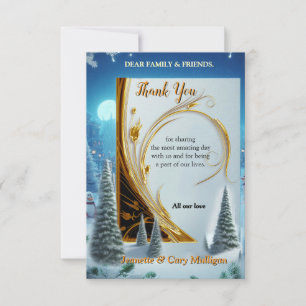 WINTER  in Magical Wonderland RSVP Card