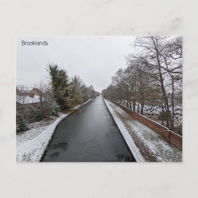 Winter in Manchester Postcard (Front)