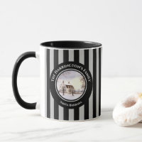 Winter in New England Christmas Black Grey