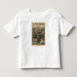Winter in Paris walking in the mud Toddler T-Shirt