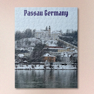 Winter in Passau, Germany Jigsaw Puzzle