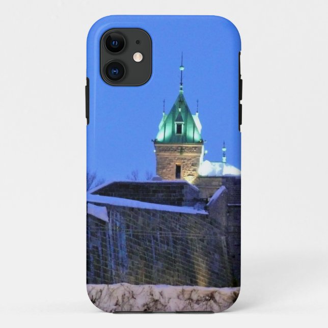 Winter in Quebec, Canada Case-Mate iPhone Case (Back)