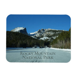 Winter in Rocky Mountain National Park Magnet
