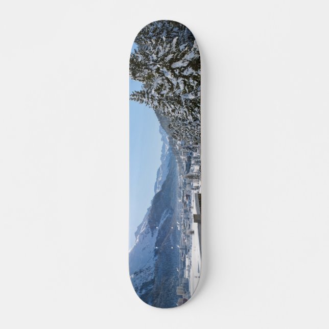 Winter in St. Moritz Skateboard (Front)