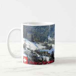 Winter in Switzerland Coffee Mug