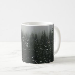Winter in the Mountain Forest, Oregon Coffee Mug