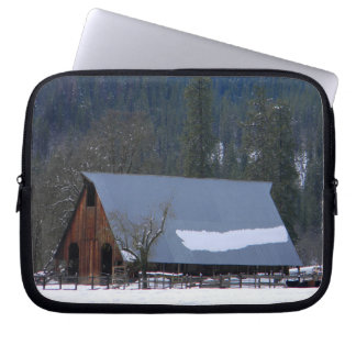 Winter in the mountains..... laptop sleeve
