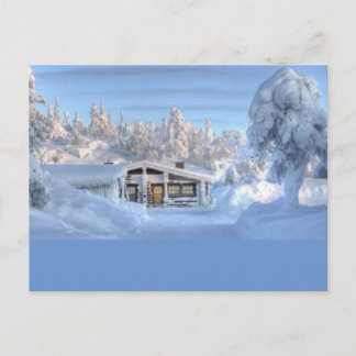 Winter in the North Pole Postcard