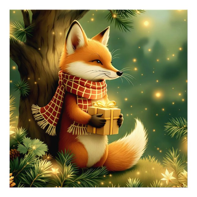 Winter in the Pines Photo Print (Front)