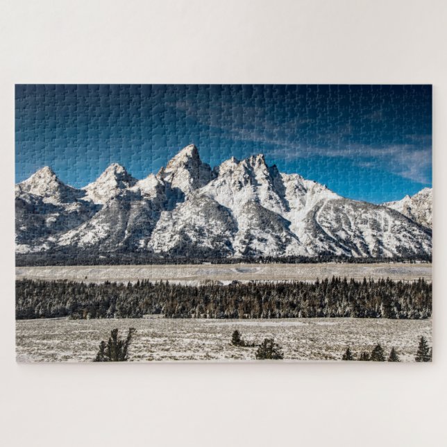 Winter in the Tetons Jigsaw Puzzle (Horizontal)