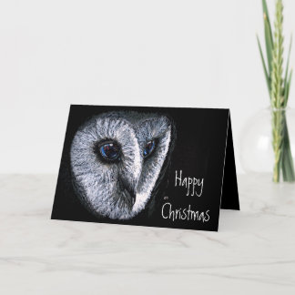 Winter in the Village front text Holiday Card