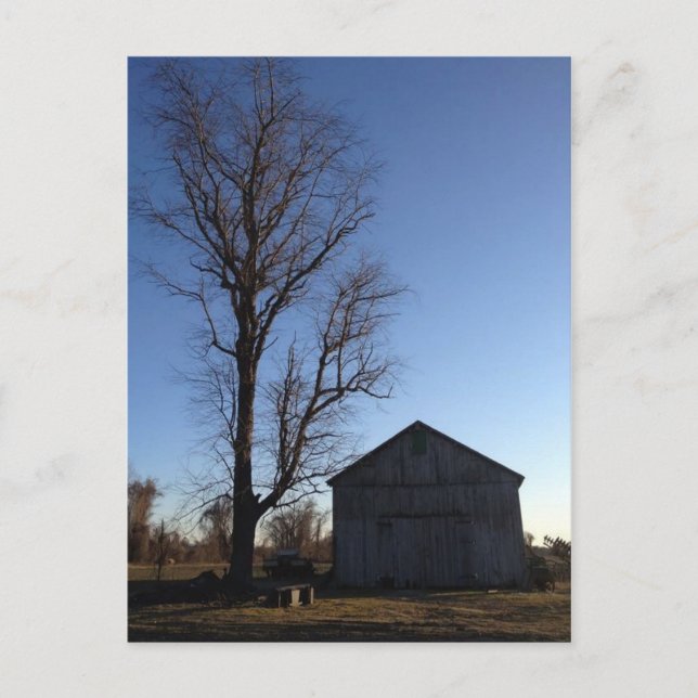 Winter in Windsor, CT Postcard (Front)