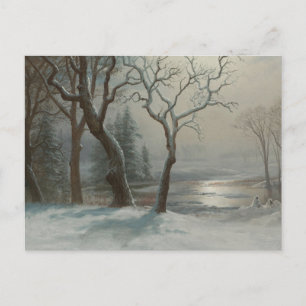 Winter in Yosemite by Albert Bierstadt Postcard