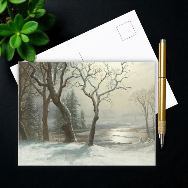 Winter in Yosemite by Albert Bierstadt  Postcard (Creator Uploaded)