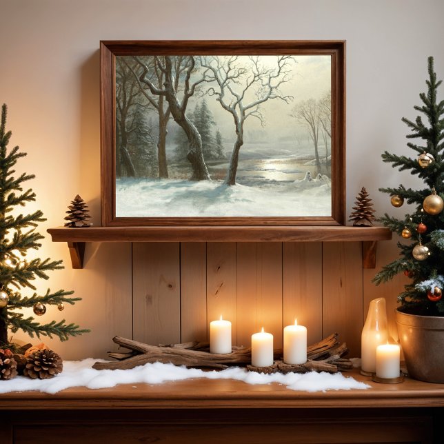 Winter in Yosemite by Albert Bierstadt  Poster (Creator Uploaded)