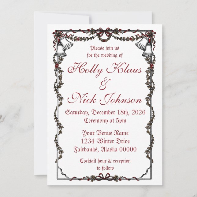 Winter Invite (Front)