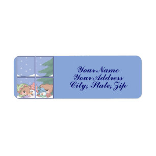 Winter is Beautiful Return Address Label