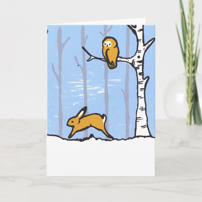 Winter is coming holiday card (Front)