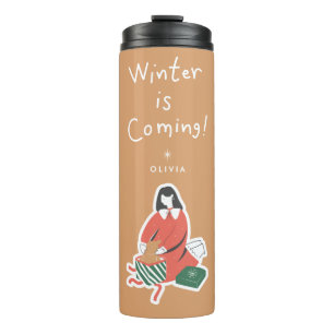 Winter Is Coming Personalised Holiday Travel Mug