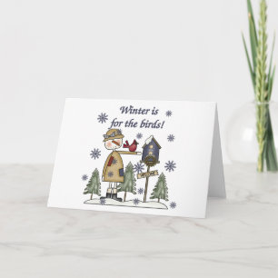 Winter is for the Birds Holiday Card