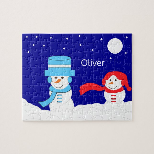 Winter is Quite Snowy: Jigsaw Puzzle (Horizontal)