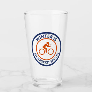 Winter Is Snot Rocket Season Cycling Glass