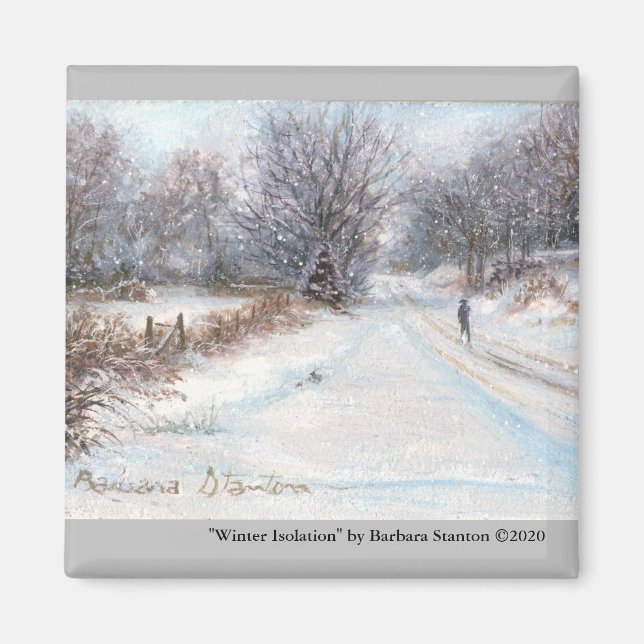 "Winter Isolation" Magnet (Front)