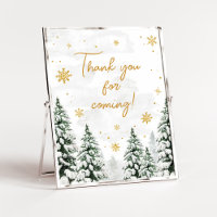 Winter It's Cold Outside Thank You for Coming