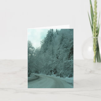 Winter Journey Card