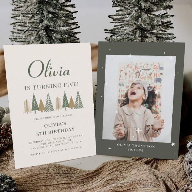 Winter Kids Birthday Party Invitation (Creator Uploaded)