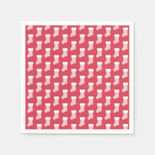 Winter Knit Christmas Stocking Paper Napkins