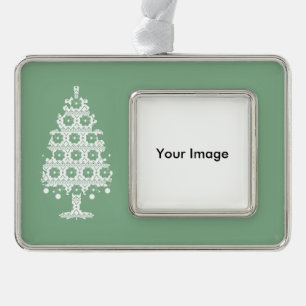 Winter Knit Christmas Tree Ornament