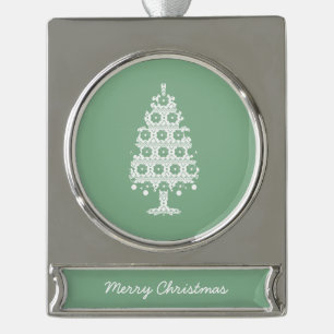 Winter Knit Christmas Tree Ornament