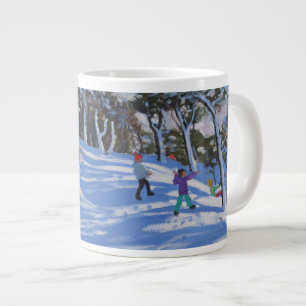 Winter Ladmanlow Derbyshire 2013 Large Coffee Mug