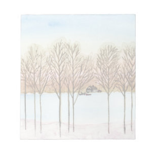 Winter Lake Notepad