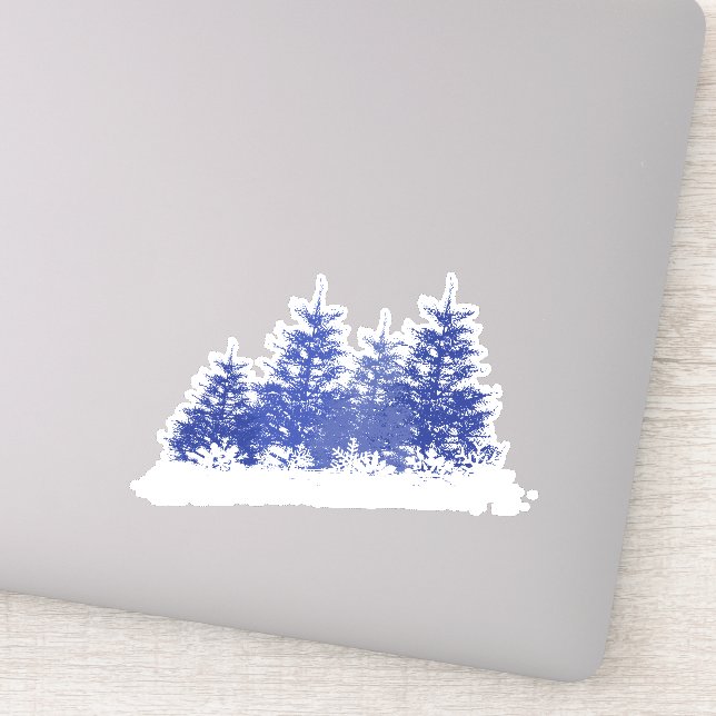 Winter landscape (Detail)