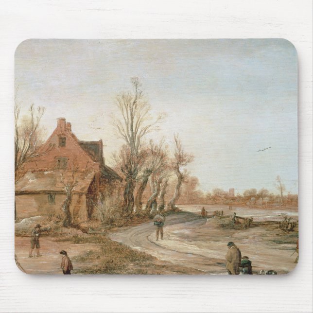 Winter Landscape, 1623 Mouse Pad (Front)
